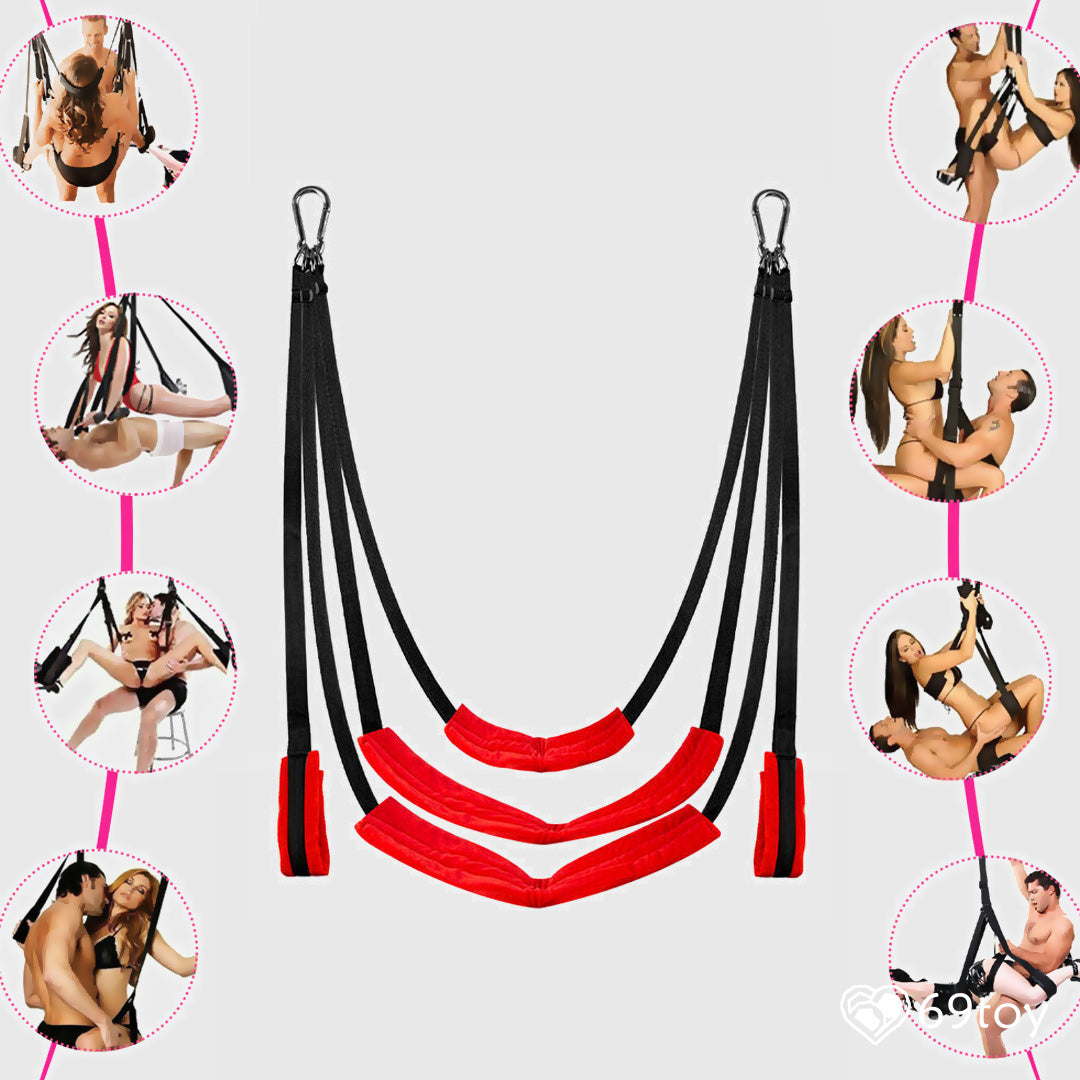 Buy BDSM Sling Chair Hanging Positioning Enhancer Sex Swing for Couple  Online in India at 69toy.in