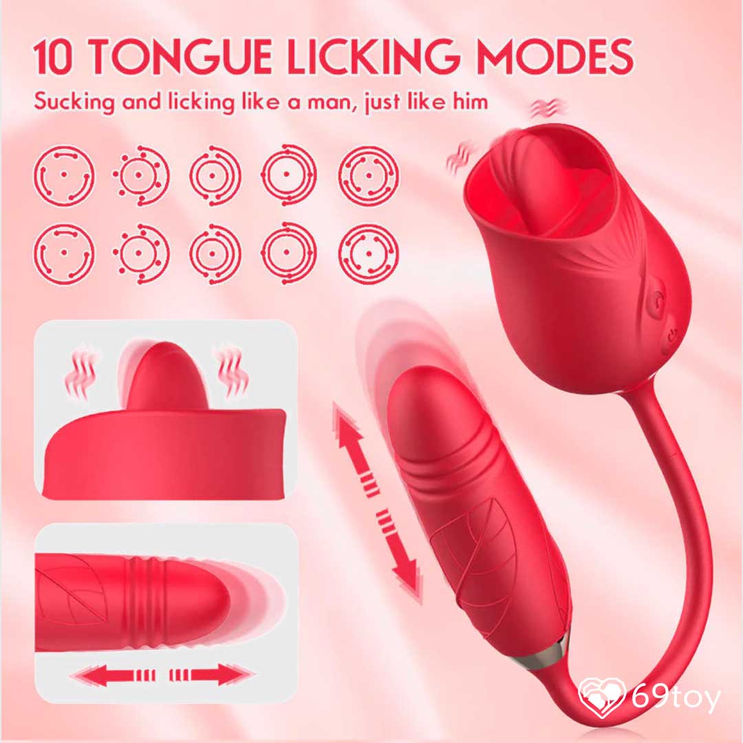 4-in-1-thrusting-dildo-with-rose-licking-vibrator-sex-toy-for-women