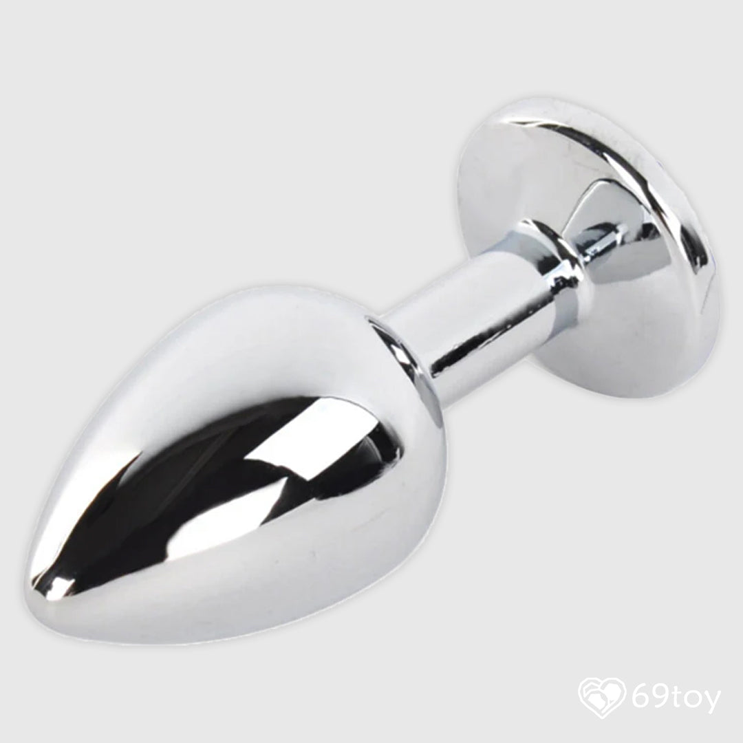 Jewel Stainless Steel Anal Butt Plug