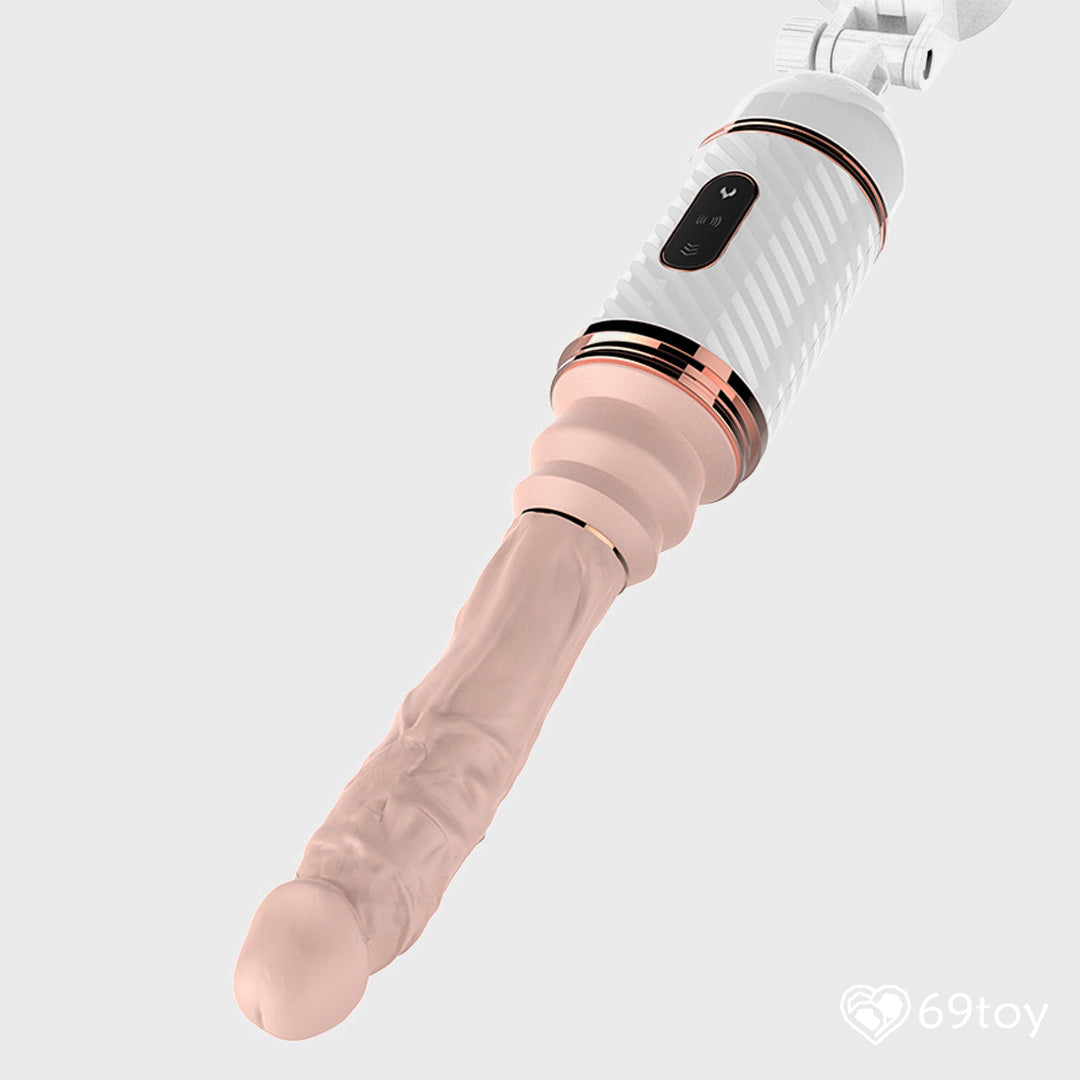 Automatic Thrusting Realistic Dildo with balls sex toys for women