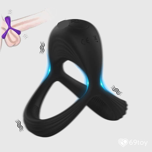 Amovibe Silicone Vibrating Penis Ring