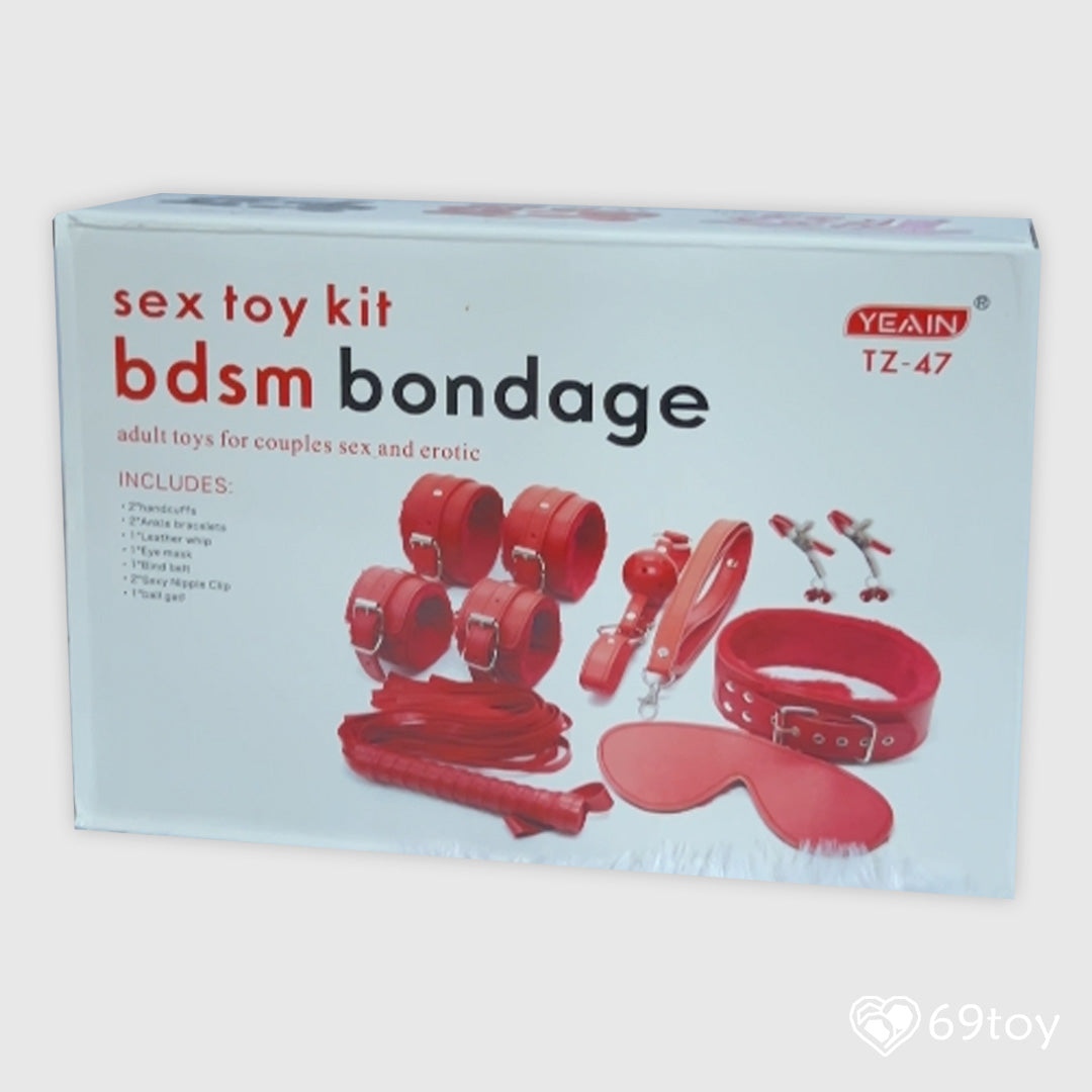 BDSM Bondage Kit for Couple (8 pieces)