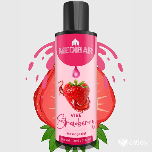 Medibar Natural Intimate Lub & Massage Gel - Strawberry
