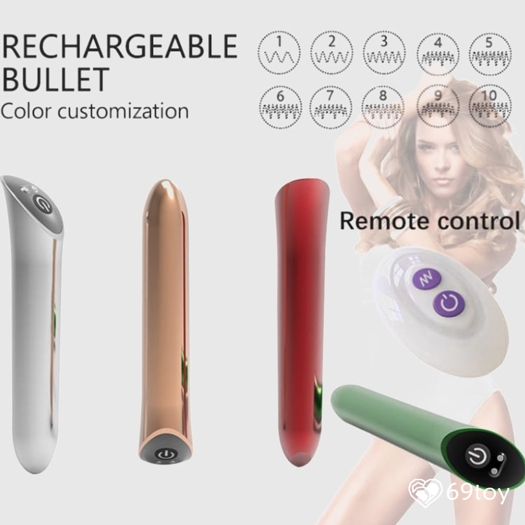 Remote Control Silver Bullet Vibrator