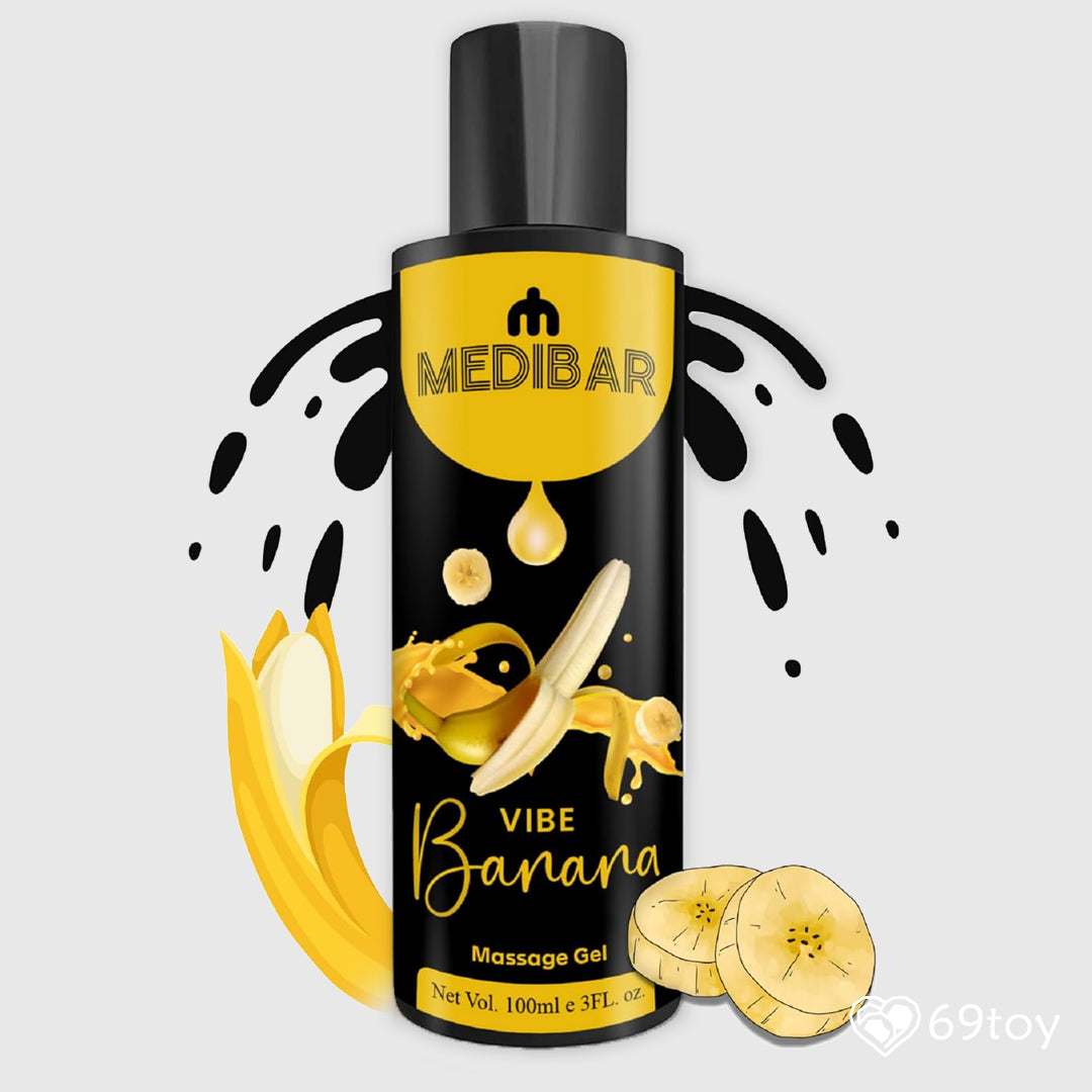 Medibar Natural Intimate Lub & Massage Gel - Banana