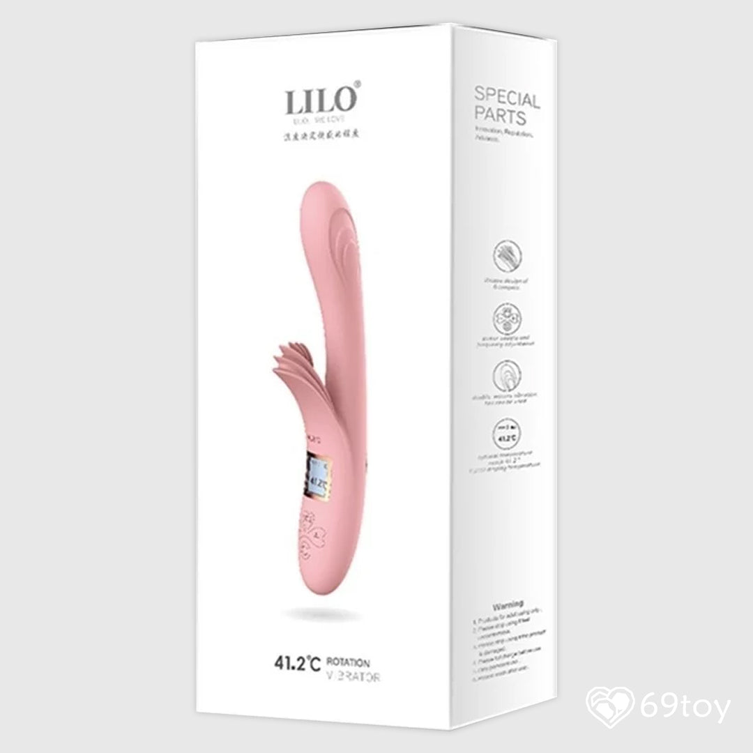 Lilo Smart Heating With LCD Rabbit Vibrator