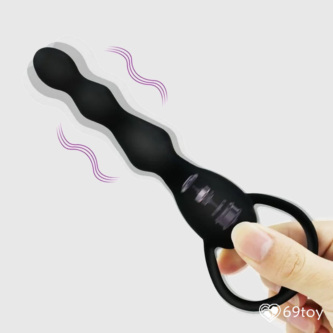 Silicone Vibrating Anal Beads