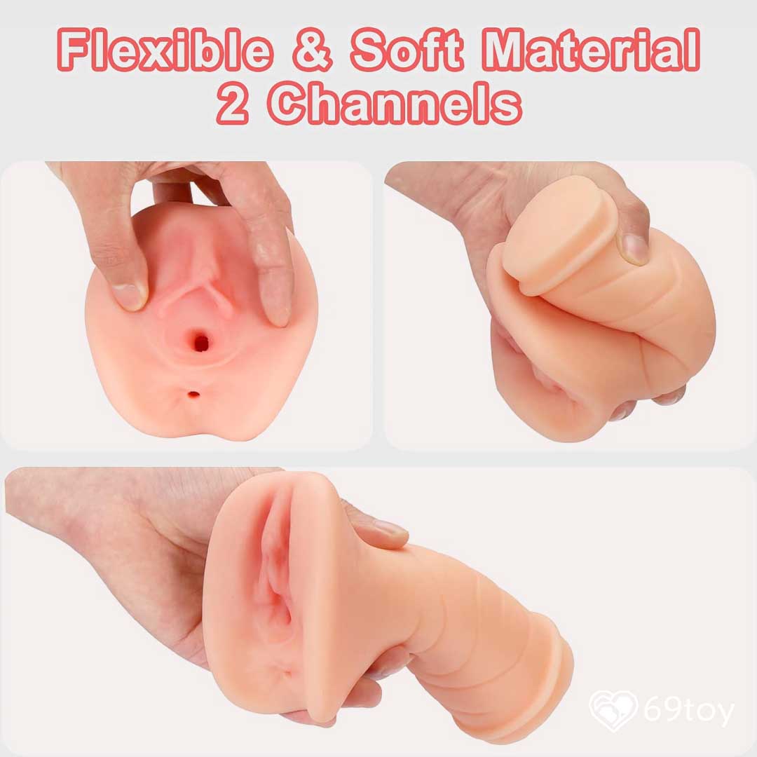 Soft-and-flexible-2-in-1-Realistic-Vagina-Pocket-Pussy-Masturbator-sex-toy