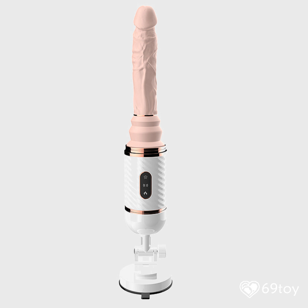 Thrusting Vibrator Sex Machine With Suction Cup